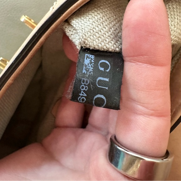 Gucci Tan Snaffle Bit Small Crossbody Bag with Gold Hardware Brogue - Picture 11 of 12